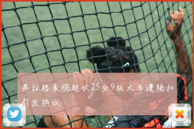 弗拉格表现起伏25分9板大洛遭隔扣引发热议